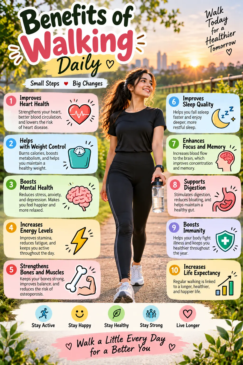 Benefits of Walking Daily: 10 Simple Reasons to Make Walking a Habit
