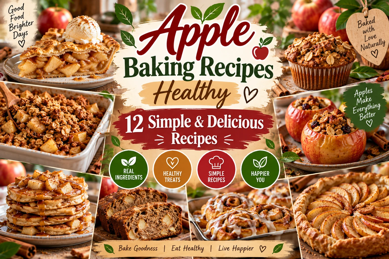 Apple Baking Recipes Healthy: 12 Simple & Delicious Recipes
