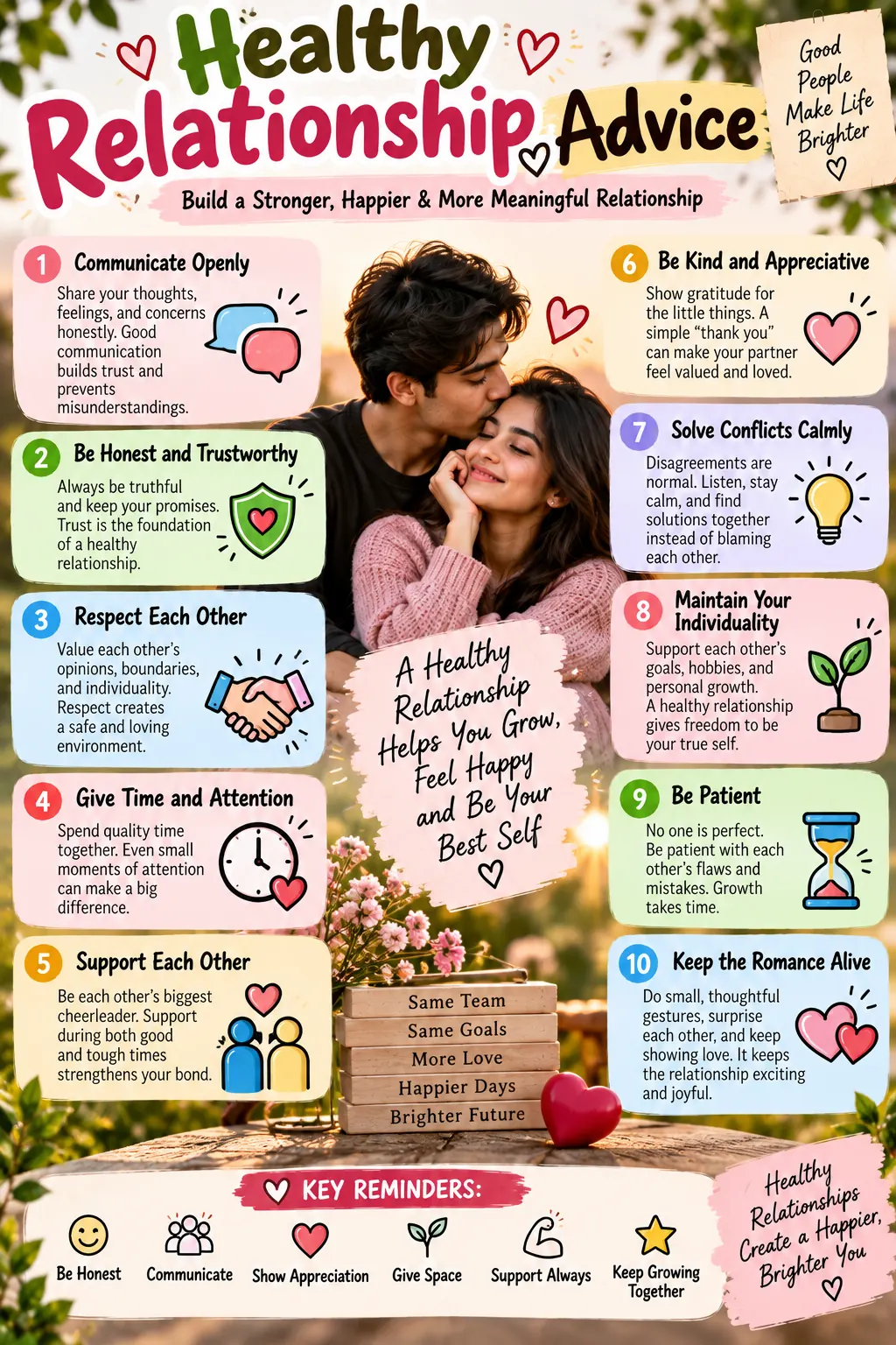 Healthy Relationship Advice: 10 Habits for Better Communication & Connection