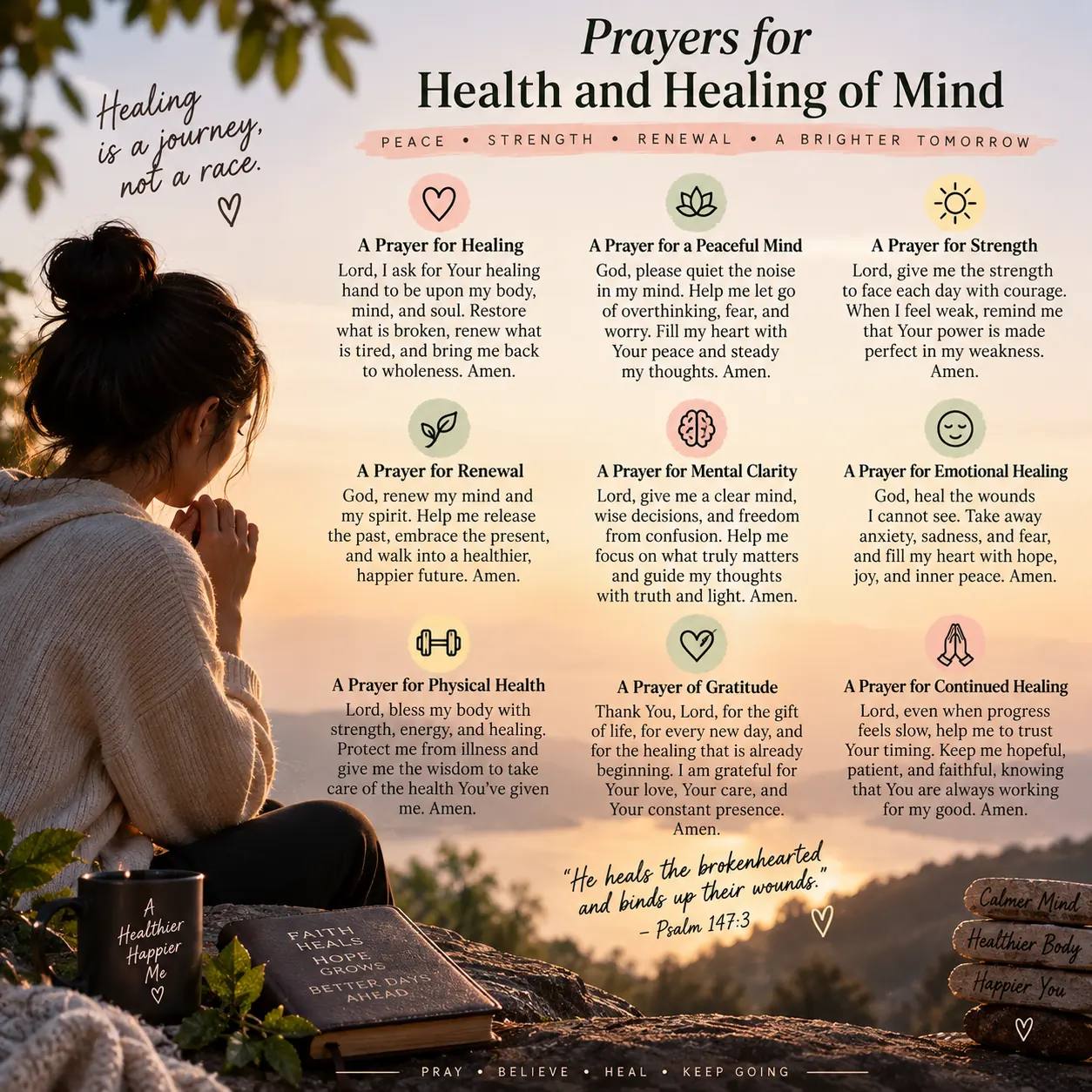 Prayers for Health and Healing of Mind